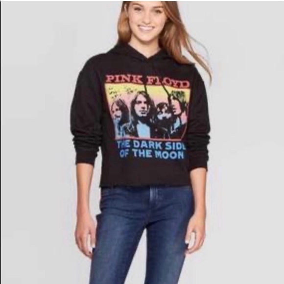 Pink Floyd Black Sweater Hoodie Long Sleeves New Size XS - Picture 5 of 5